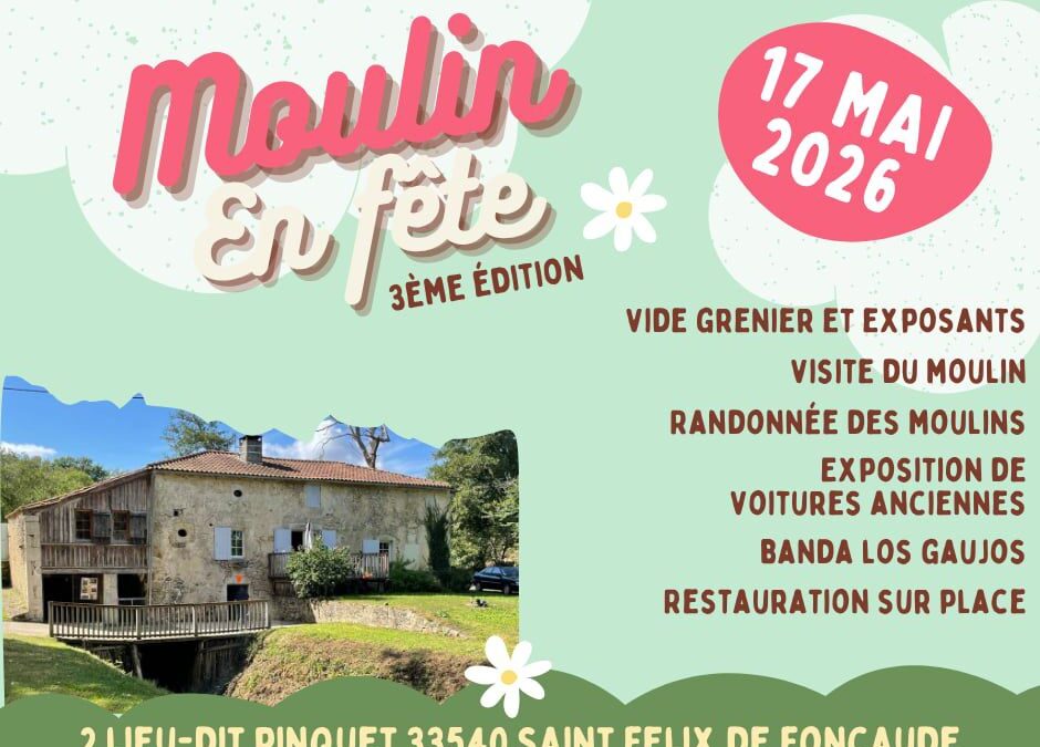 Journées européennes des moulins 2026