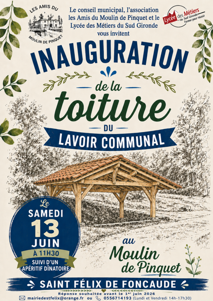 Inauguration 13 juin 2026